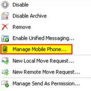 Manage Mobile Phone