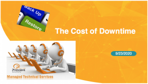 the cost of downtime webinar